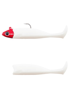 Combo Fiiish Master Shad 100 15gr White Coco/Red